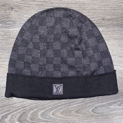 how to tell a louis vuitton beanie is real|Louis Vuitton damier beanie.